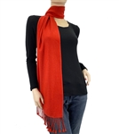 Red Pashmina Scarf