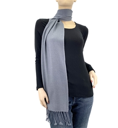 Grey Pashmina Scarf