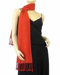 Fire Brick Pashmina Scarf