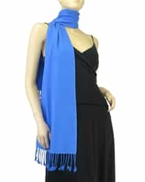 Dark Blue Pashmina Scarf