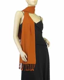 Burnt Orange Pashmina Scarf