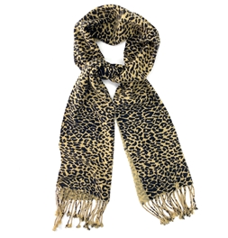 Cheetah Animal Print Pashmina