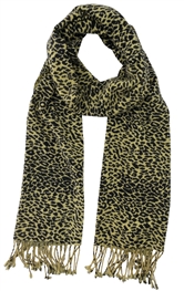 Cheetah Animal Print Pashmina