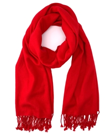 Red Pashmina Shawl