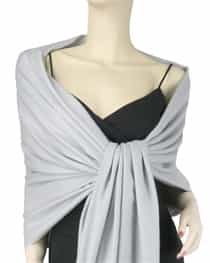 Light Grey Pashmina Shawl