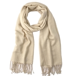 Pashmina Beige Shawl 2 Ply