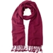 Cranberry Pashmina Shawl 2 Ply