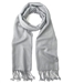 Silver Grey Pashmina Shawl 2 Ply