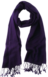 Dark Purple Pashmina Wrap