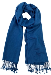 Moroccan Blue Pashmina Wrap