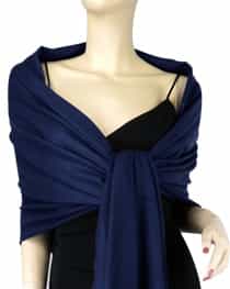 Midnight Blue Pashmina Wrap