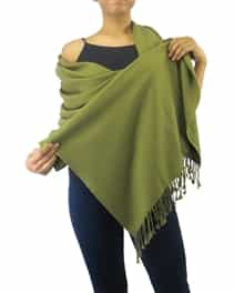 Olive Pashmina Wrap