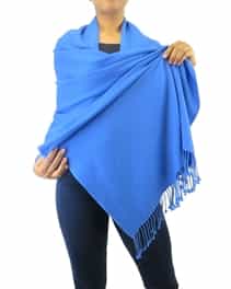 Dark Blue Pashmina Wrap