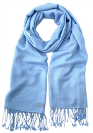 Light Blue Pashmina Wrap