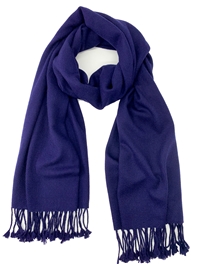 Midnight Blue Pashmina Wrap