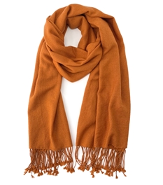 Burnt Orange Pashmina Wrap