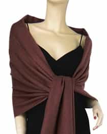 Brown Pashmina Wrap