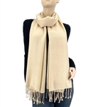 Beige Ring Pashmina