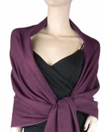 Boysenberry Ring Pashmina