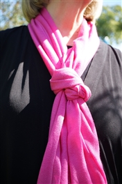 Rose Pink Ring Pashmina