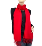 Red  Ring Pashmina