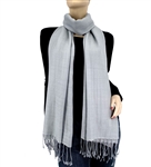 Silver Grey  Ring Pashmina