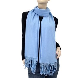 Light Blue  Ring Pashmina