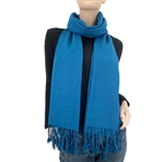 Moroccan Blue Ring Pashmina