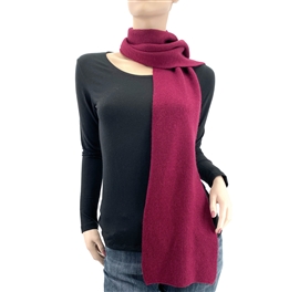 Burgundy Cashmere Scarf