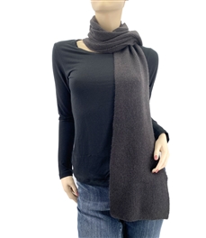 CharcoalCashmere Scarf