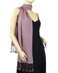 Midnight Lavender Pashmina Scarf