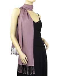 Midnight Lavender Pashmina Scarf