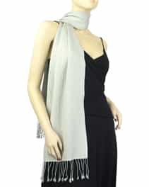 Light Grey Pashmina Scarf