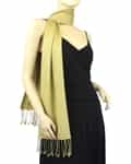 Gold Pashmina Scarf