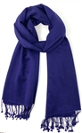 Pashmina Shawl Midnight Blue