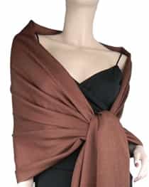 Pashmina Shawl Brown