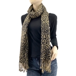 Cheetah Print Pashmina