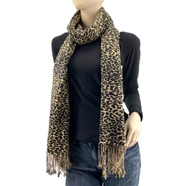 Cheetah Print Pashmina