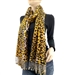 Orange Leopard Animal Pashmina