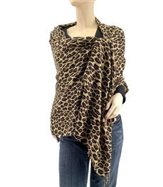 Leopard Animal Print Pashmina