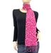 Pink Leopard Animal Print Pashmina