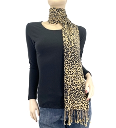 Cheetah Animal Print Pashmina