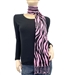 Pink Zebra Animal Print Pashmina