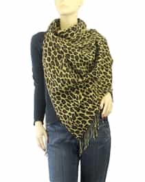 Leopard Animal Print Pashmina