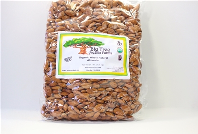 Organic Whole Natural Almonds