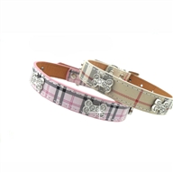 Plaid Collar Pink