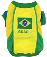 Team Brazil Jersey dog shirt