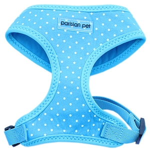 freedom harness polka dot blue