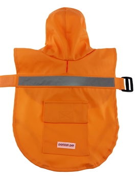 Orange Dog Raincoat