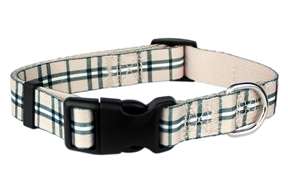 Scottish Plaid Collar Khaki